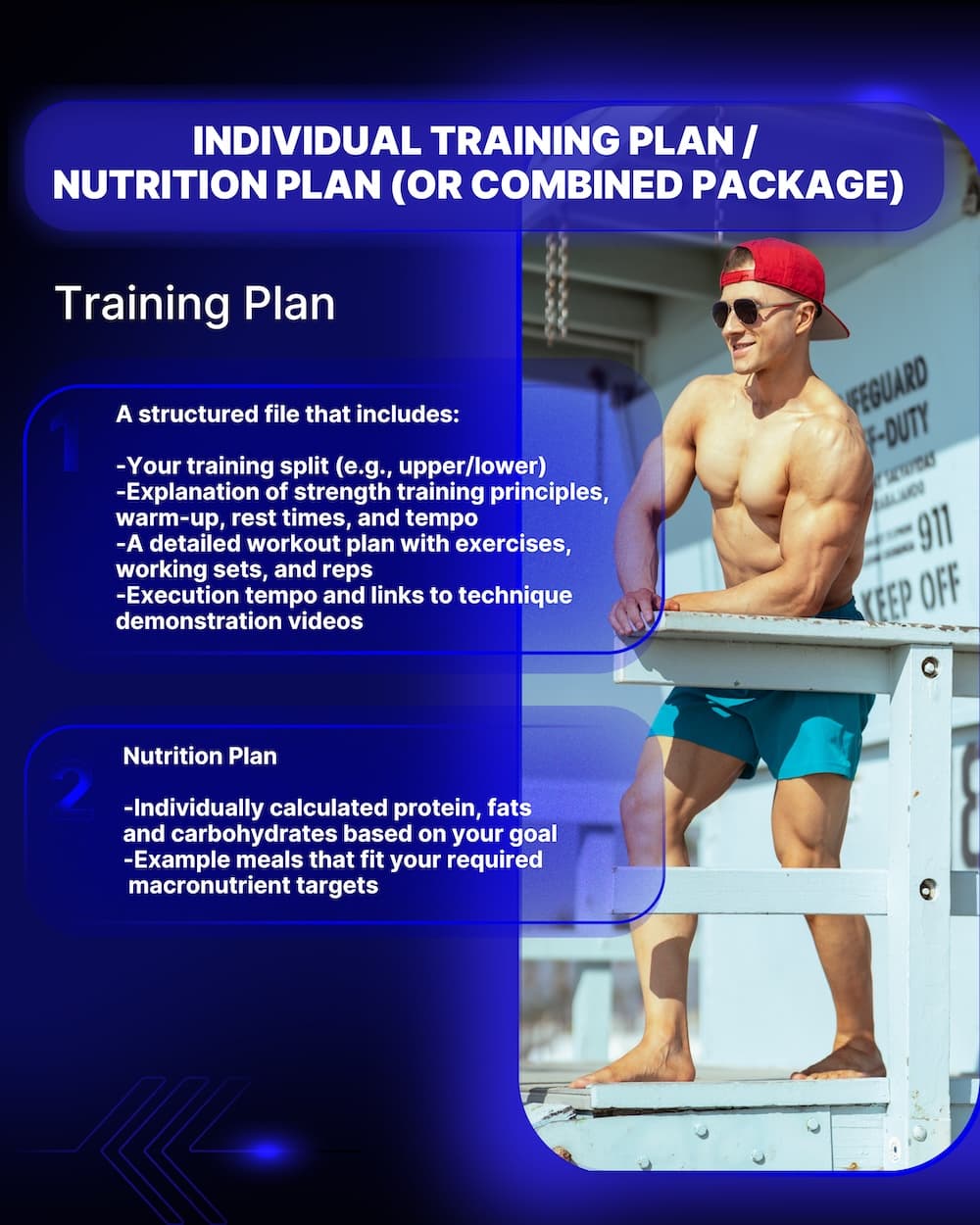 Individual Training Plan / Nutrition Plan (or Combo)